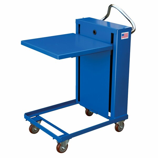 Vestil Steel Self Elevating Spring Table, 24" x 24", 1120 lb Capacity ETS-1120-24